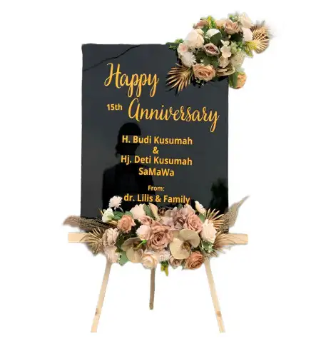 Papan Bunga Akrilik Siwuran