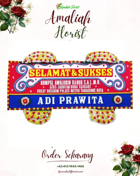 Papan Bunga Ucapan Selamat Siwuran